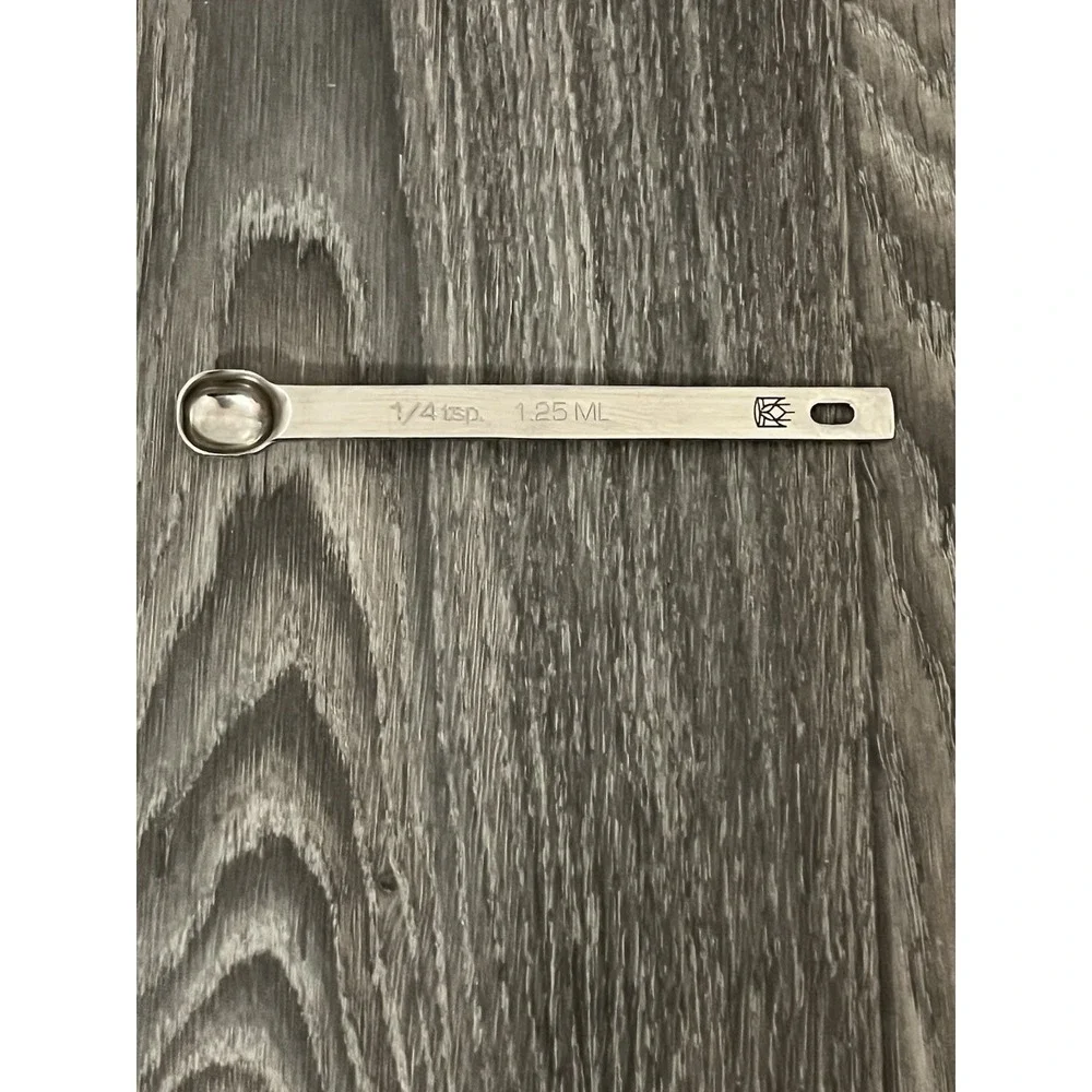 Endurance Stainless Steel 1/4 Teaspoon Measuring Spoon Hole in Handle